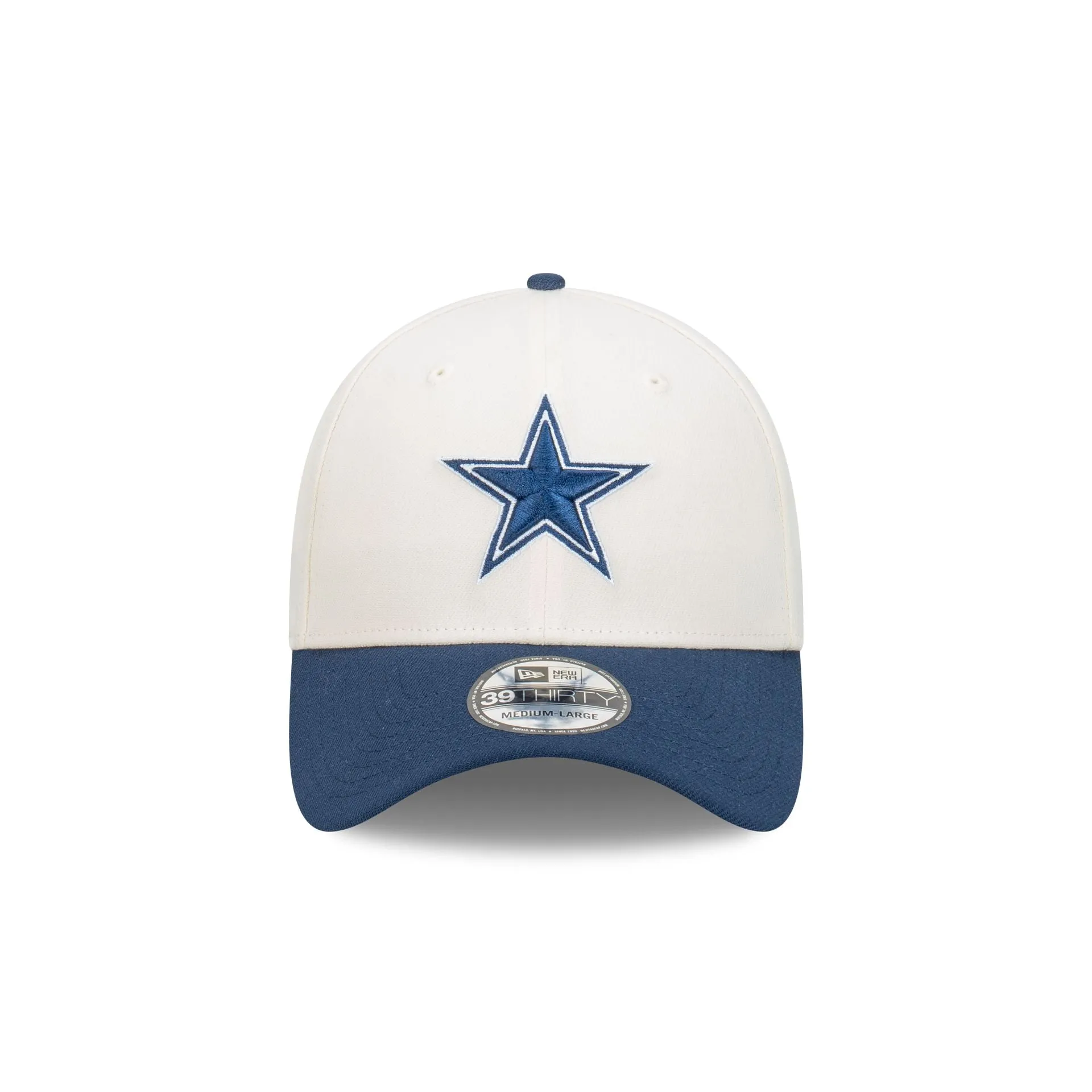 Dallas Cowboys Chrome Two-Tone 39THIRTY Fitted