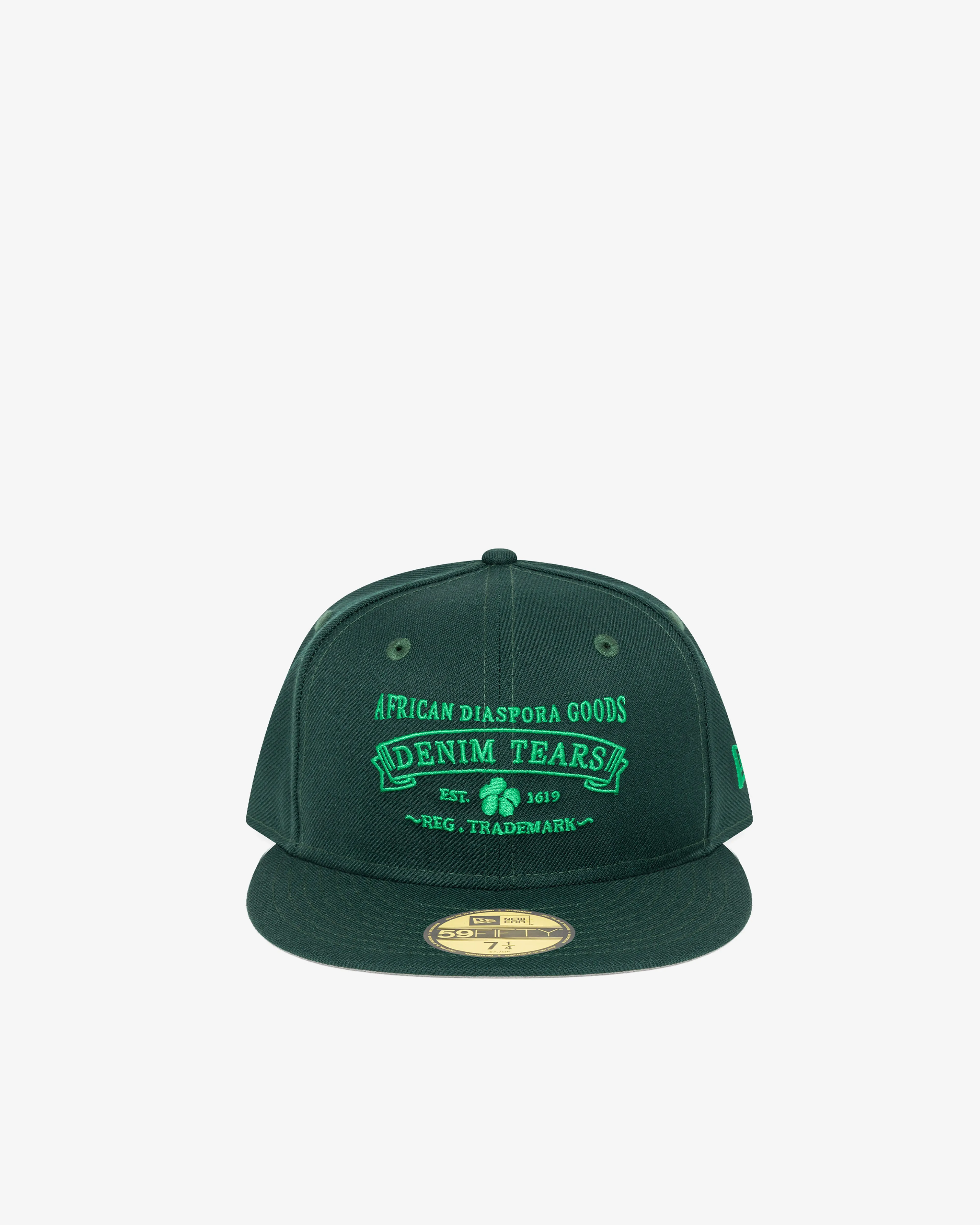 Denim Tears - ADG New Era Hat Green Print - (Green)
