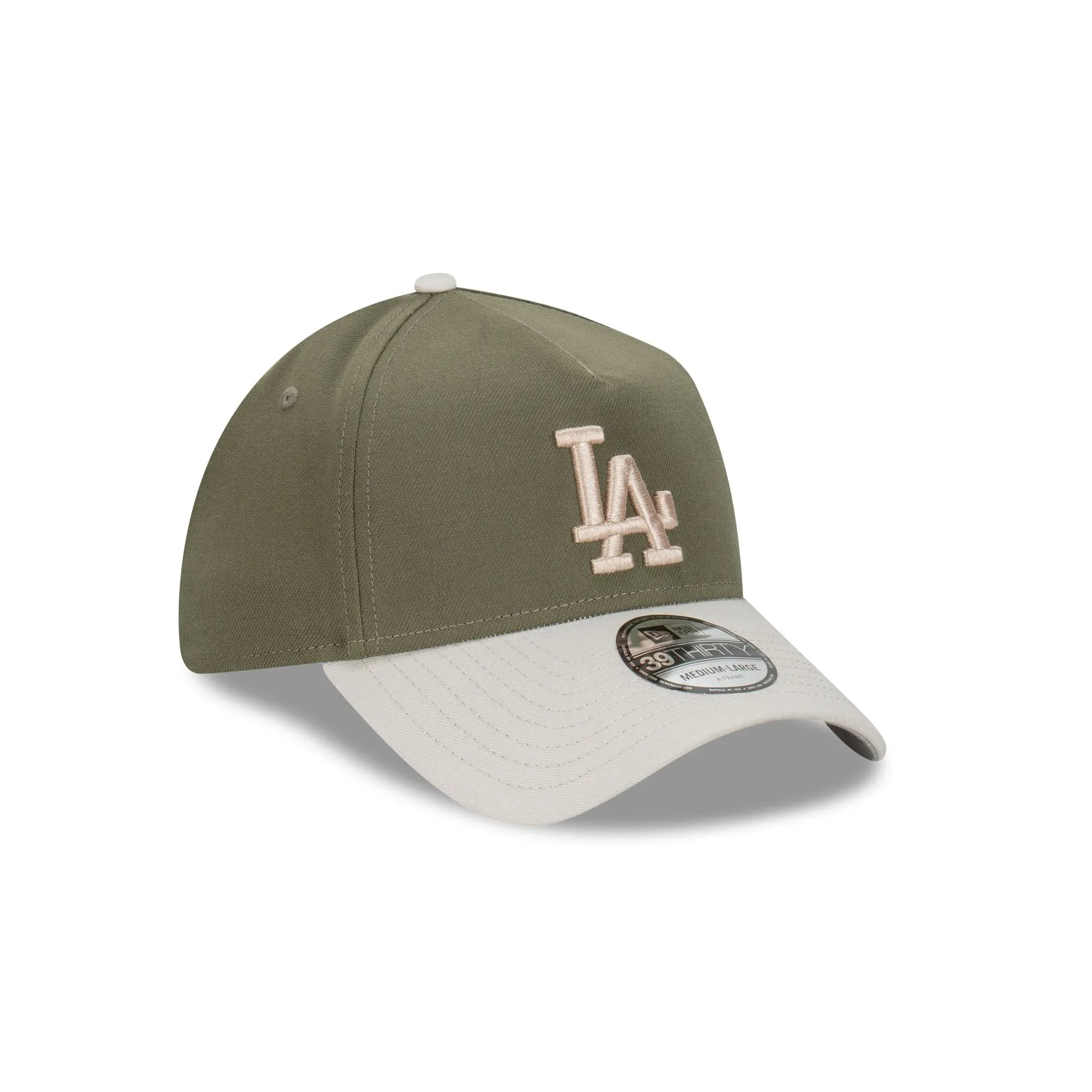 Los Angeles Dodgers Vintage Olive 39THIRTY A-Frame™ Fitted
