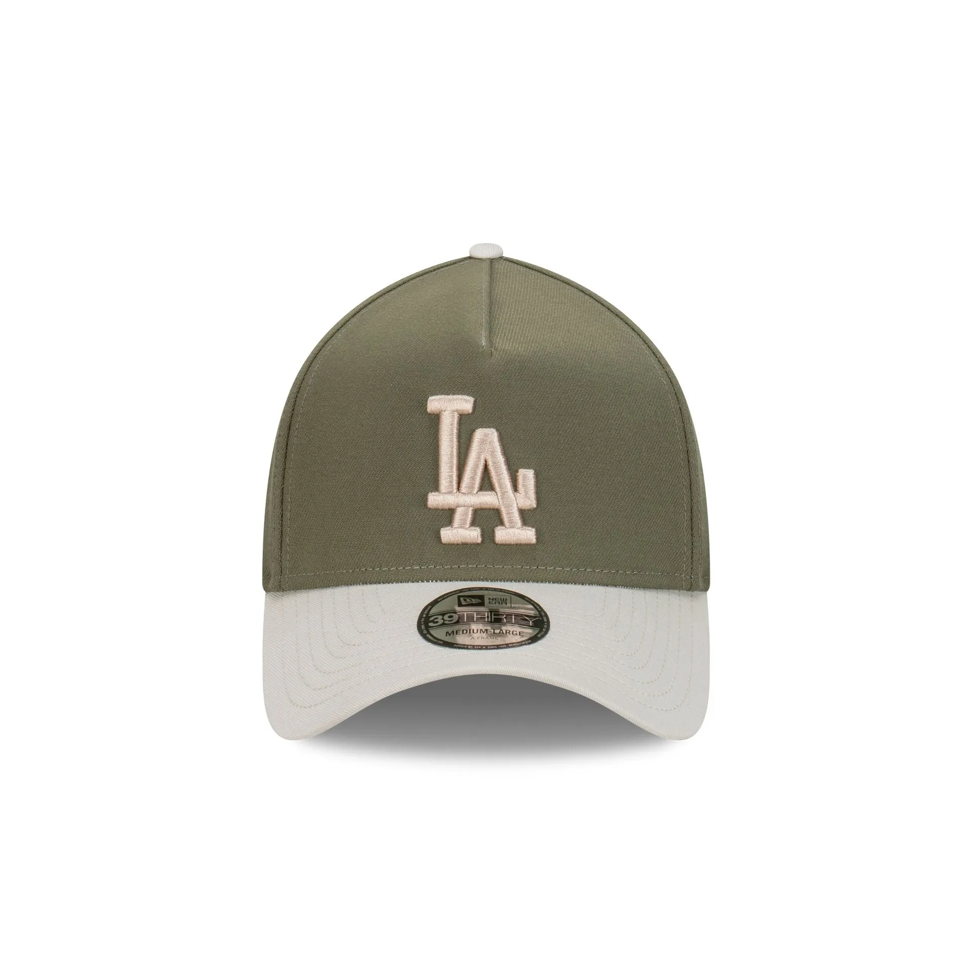 Los Angeles Dodgers Vintage Olive 39THIRTY A-Frame™ Fitted