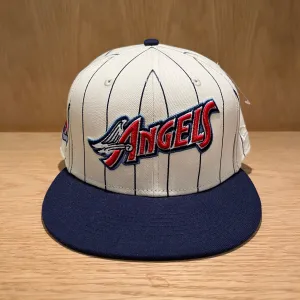 MLB New Era Anaheim Angels Pinstripe Fitted Size 8