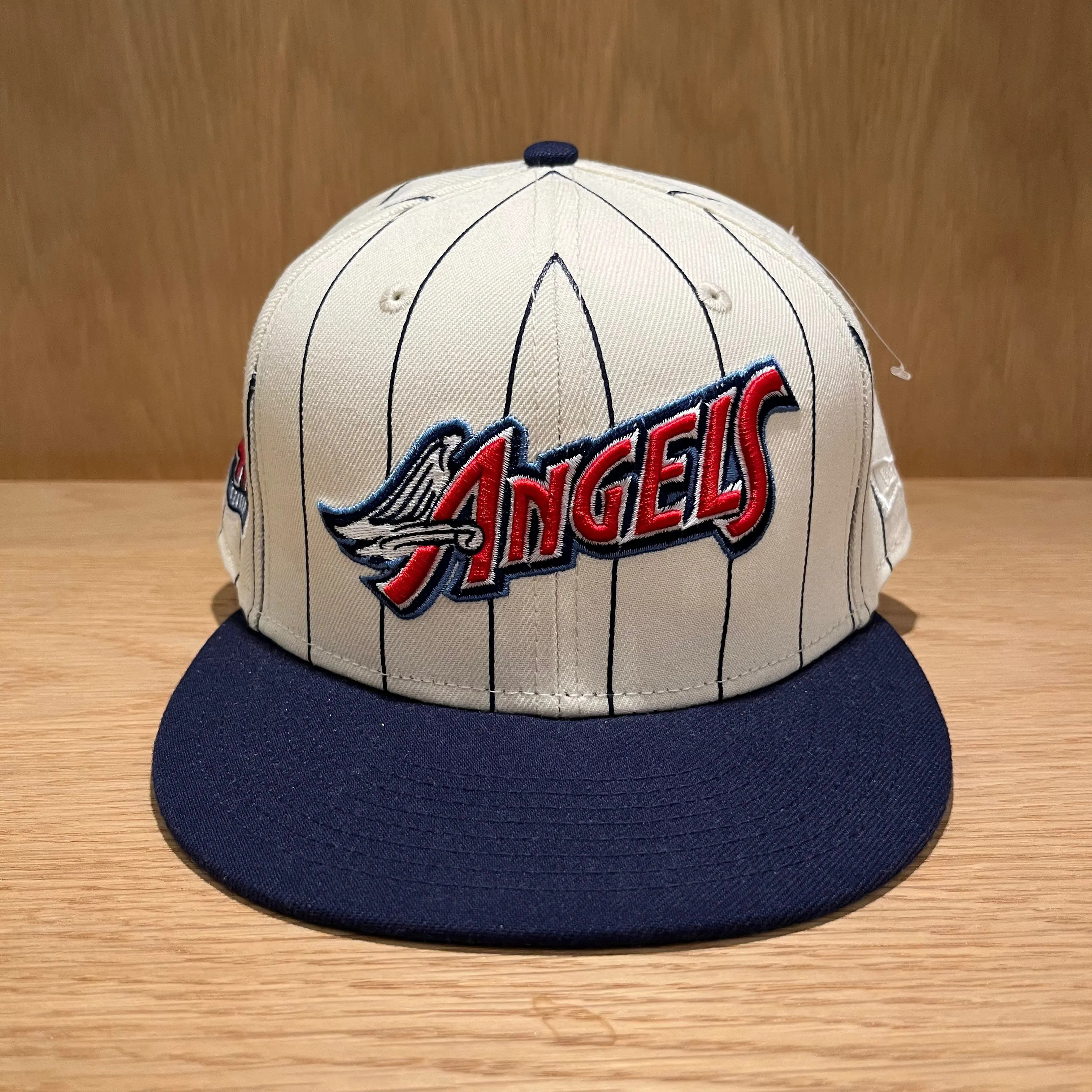 MLB New Era Anaheim Angels Pinstripe Fitted Size 8