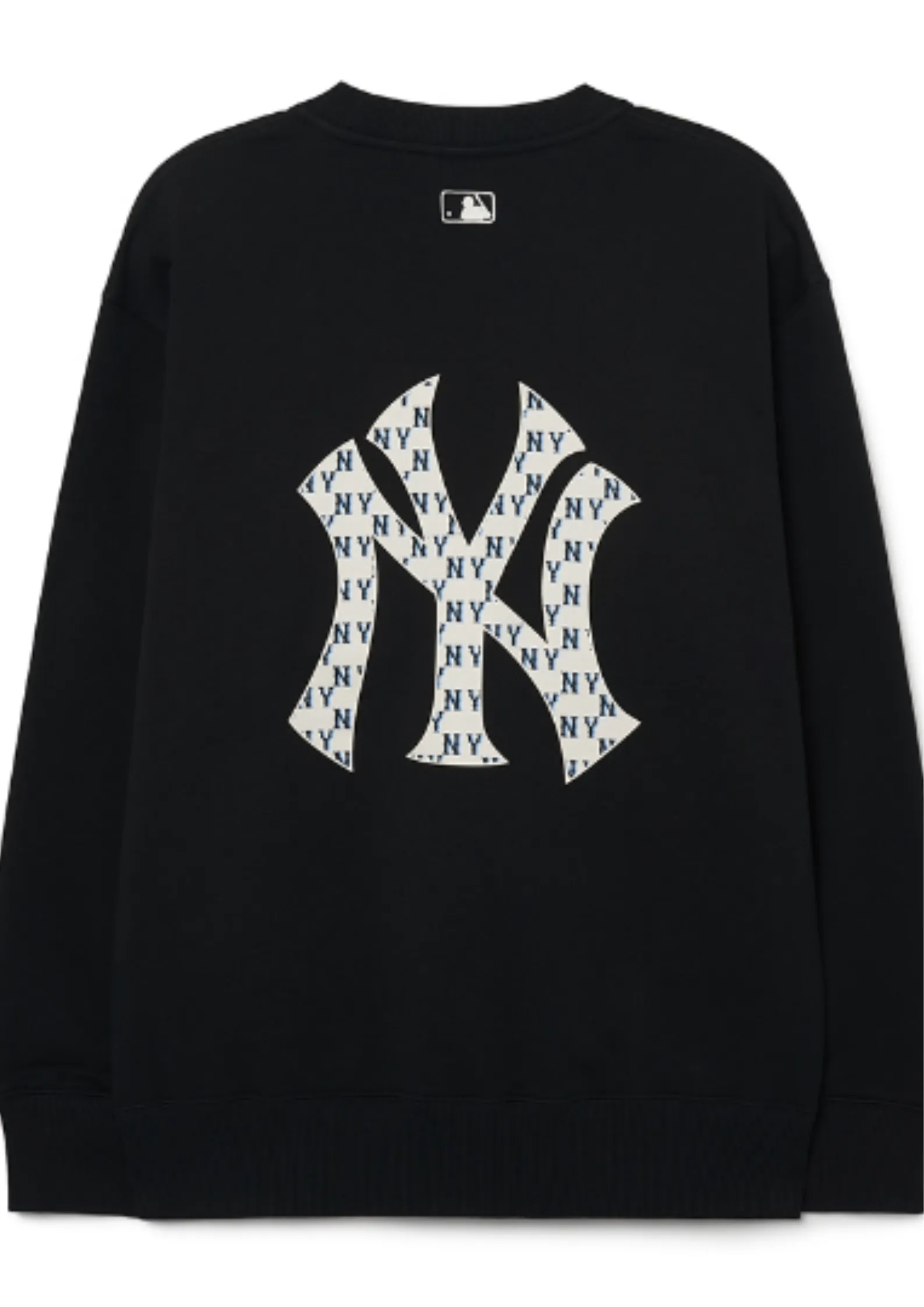 MLB New Era New York Yankees Back Big Logo Sweatshirts (Black)