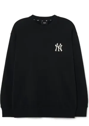 MLB New Era New York Yankees Back Big Logo Sweatshirts (Black)