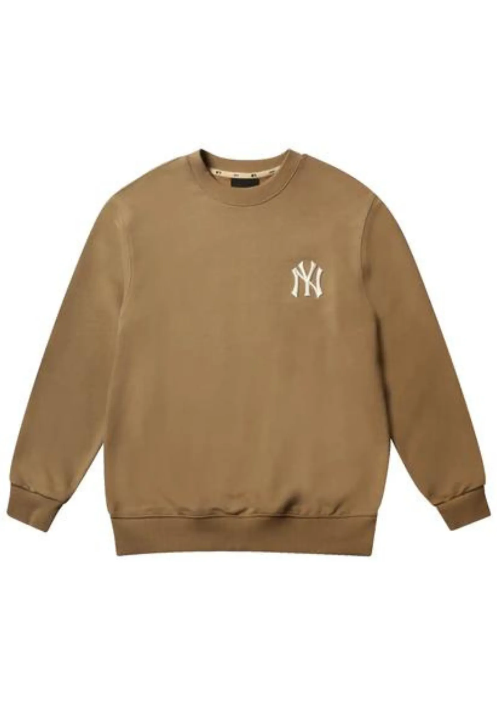 MLB New Era New York Yankees Back Big Logo Sweatshirts (Brown)