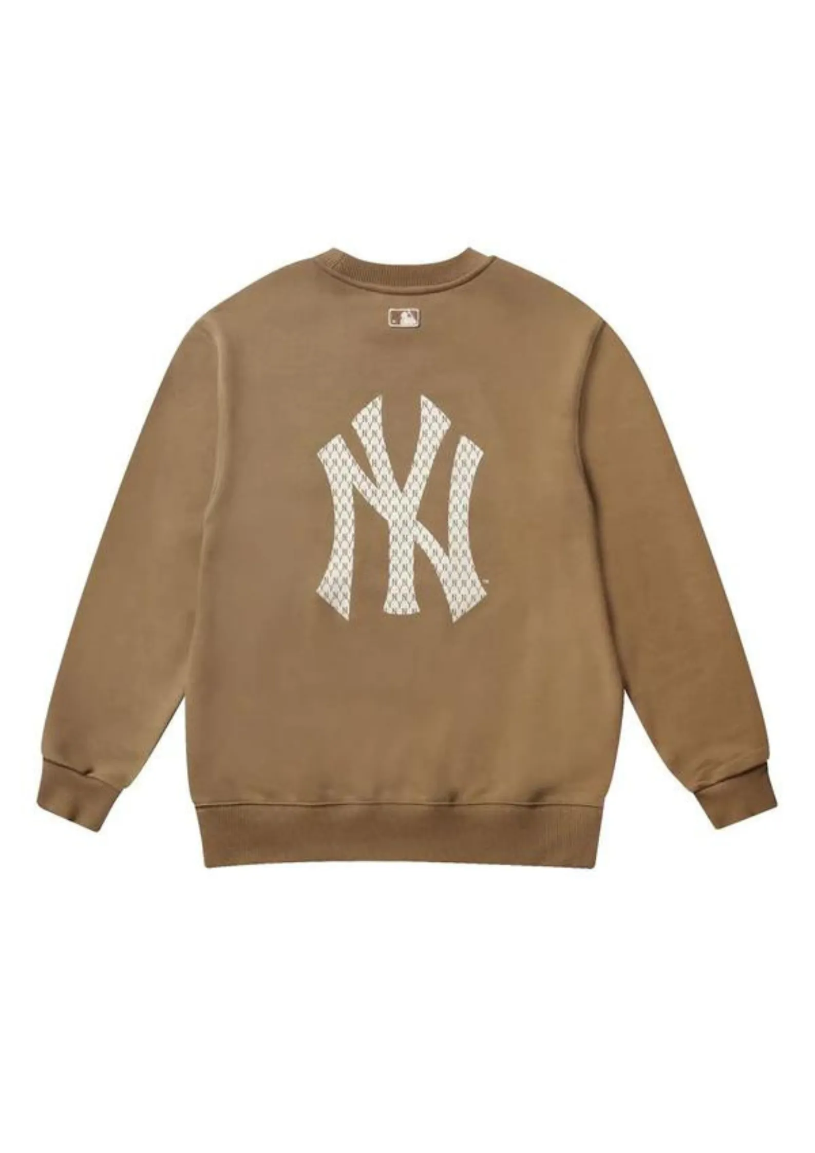 MLB New Era New York Yankees Back Big Logo Sweatshirts (Brown)