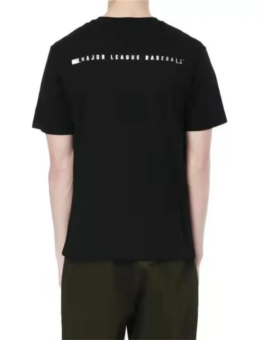 MLB New Era New York Yankees Metallic Logo T-shirt (Black)