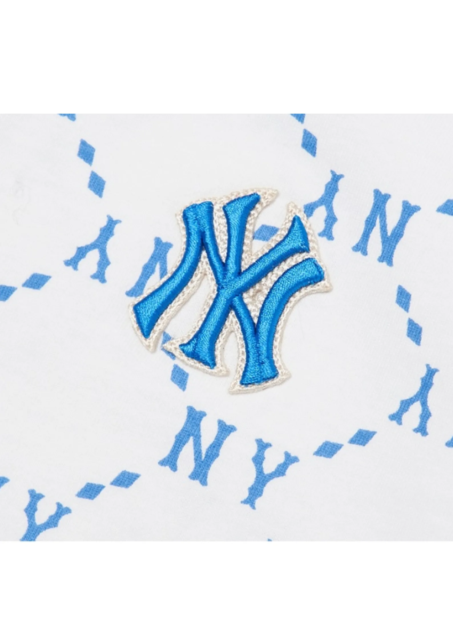 MLB New Era New York Yankees Monogram All Over Print T-Shirt (White)