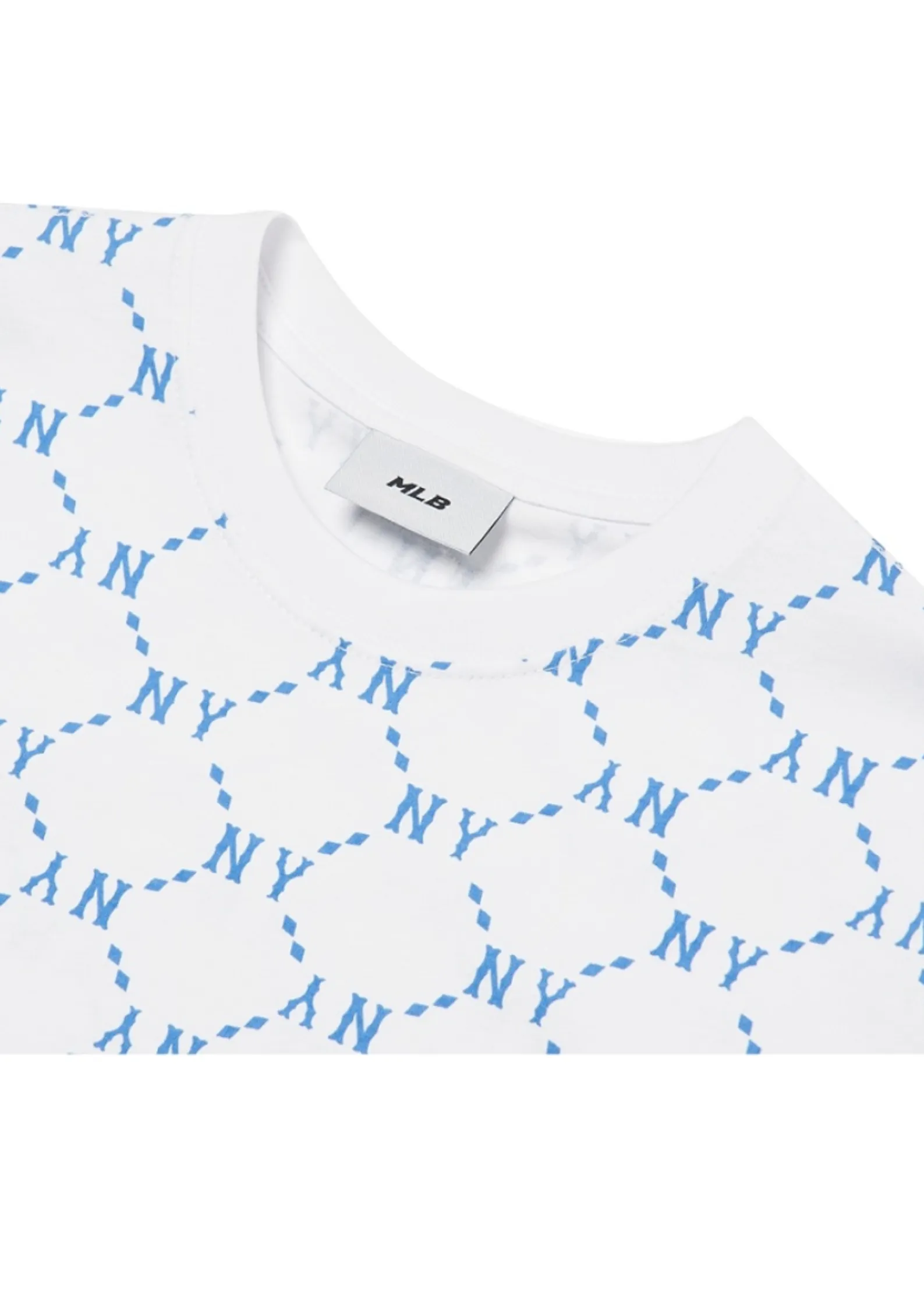 MLB New Era New York Yankees Monogram All Over Print T-Shirt (White)