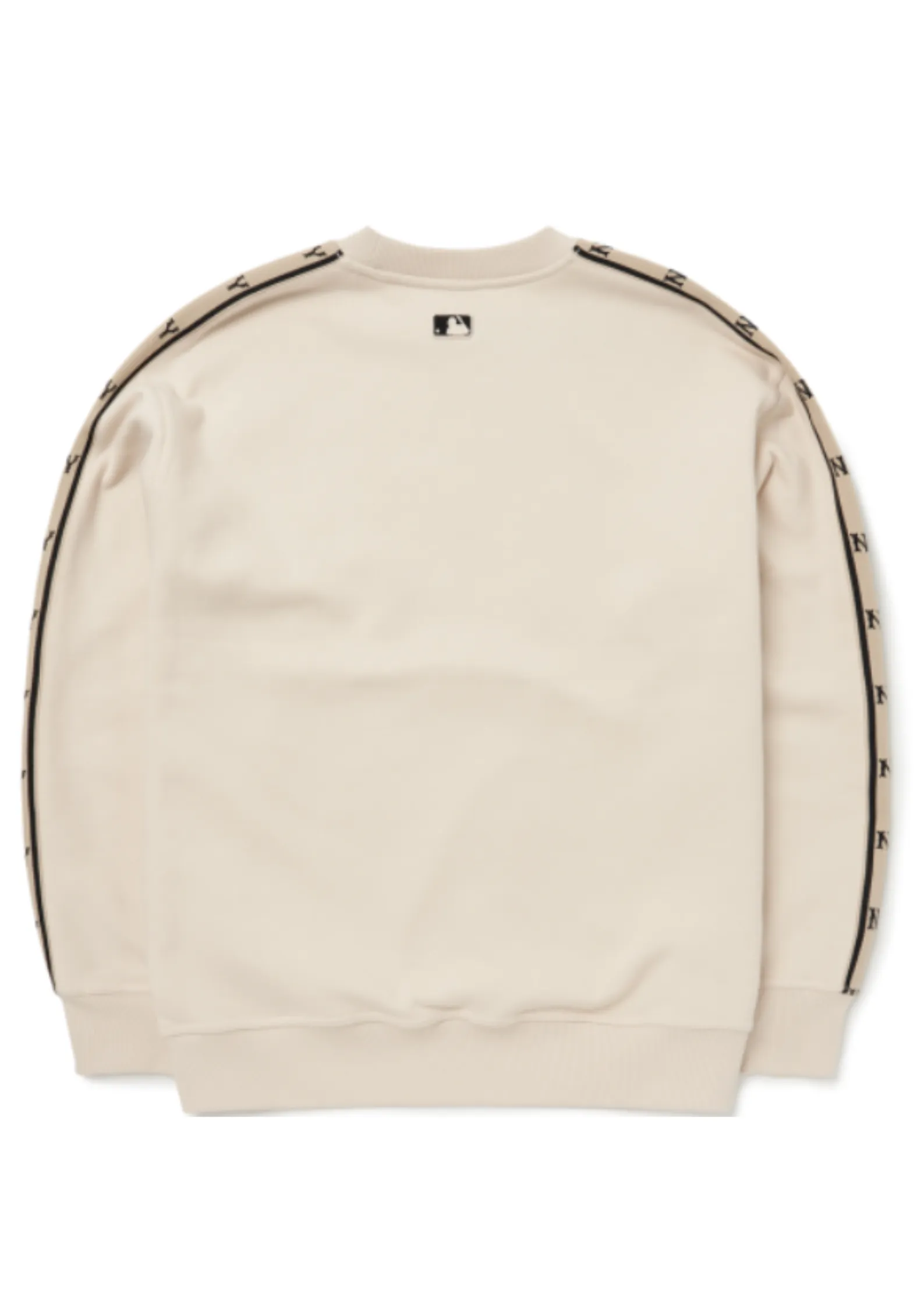 MLB New Era New York Yankees Monogram Tape Sweatshirts (Cream)