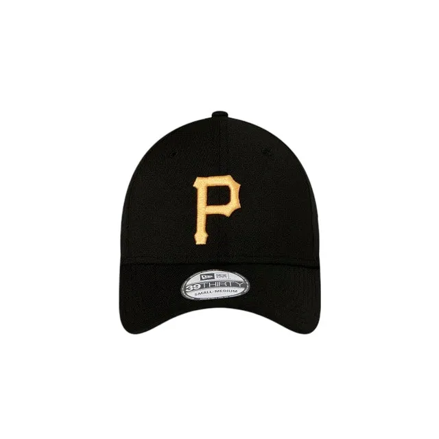 New Era 3930 Stretch Fit Team Pittsburgh Pirates Black Cap