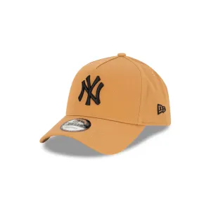 New Era 940 AFrame NY Yankees Snapback Wheat Black