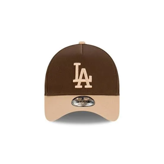 New Era 940 K-Frame LA Dodgers Toffee Walnut Wheat Clothstrap Cap