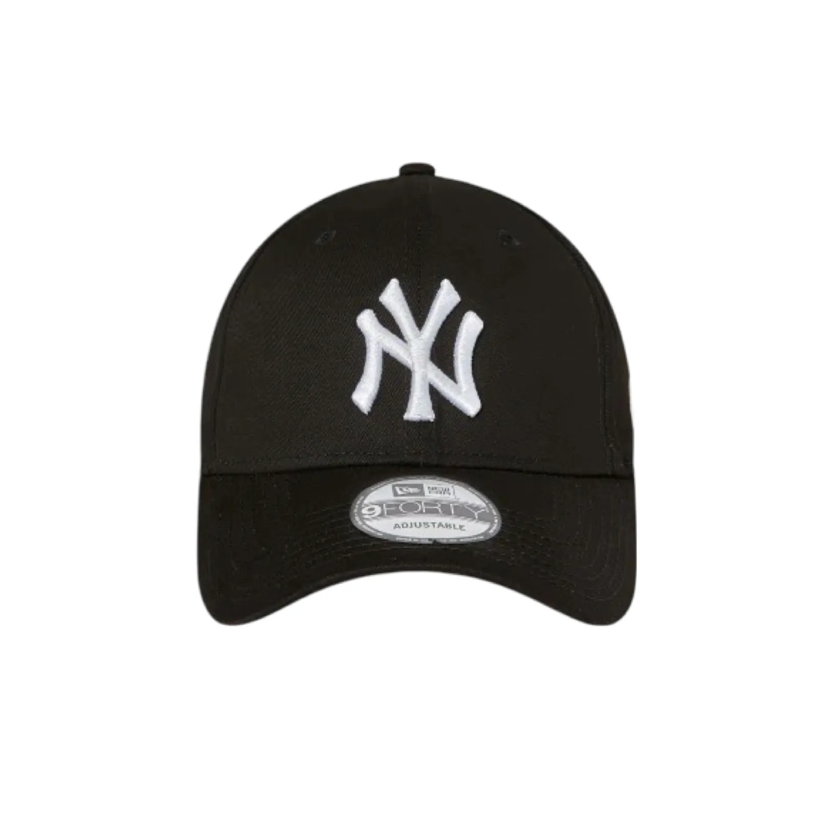 New Era 940 Pre-Curved Visor New York Yankees Black White Cap