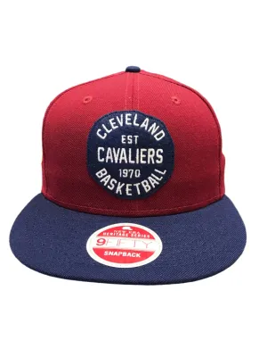 New Era 9FIFTY Cleveland Cavaliers Double Patch Snapback