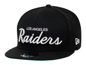 New Era 9FIFTY Los Angeles Raiders Black Snapback