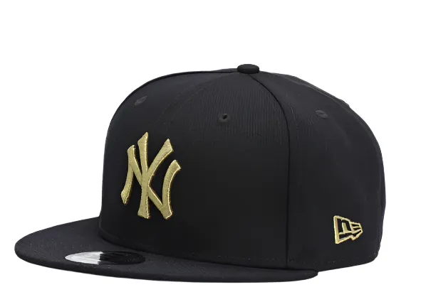 New Era 9FIFTY New York Yankees Black Gold