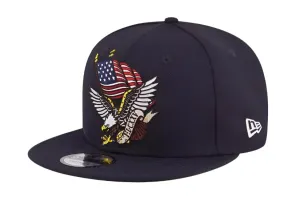 New Era 9FIFTY USA Flag Snapback Black