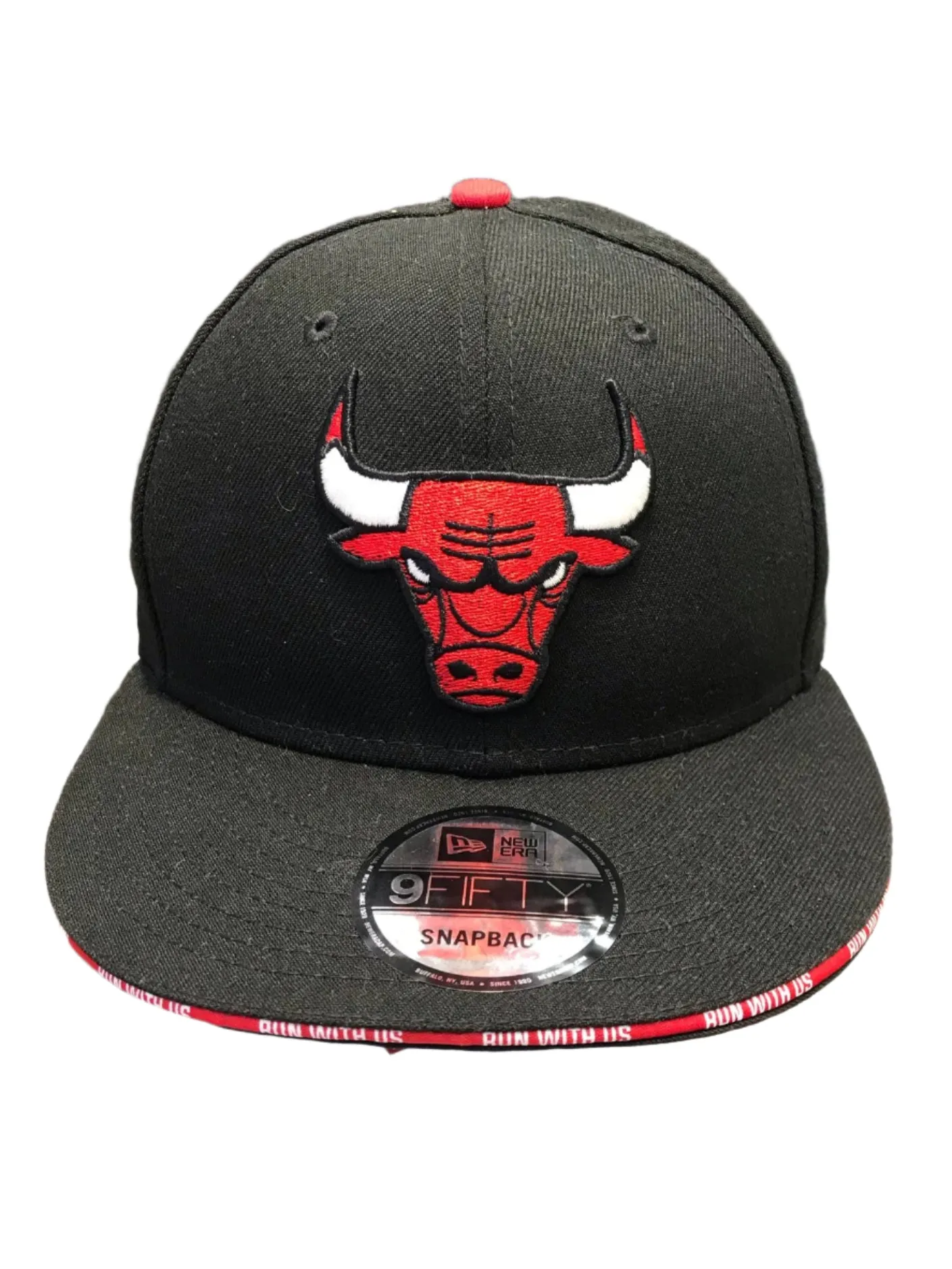 New Era Chicago Bulls Callout Trim 9fifty Snapback Black