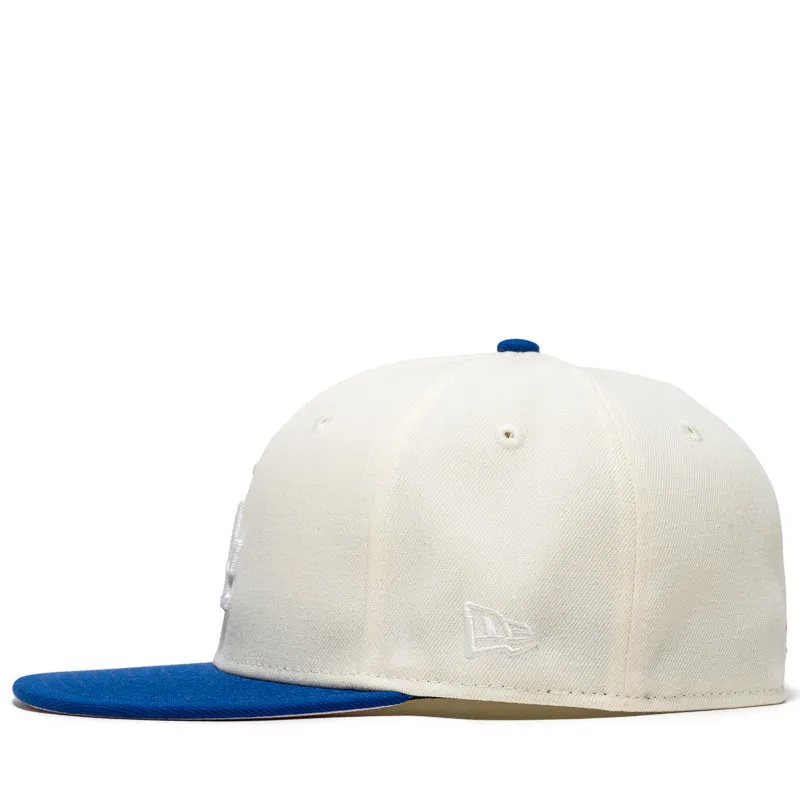 New Era x Politics Los Angeles Dodgers 59FIFTY Fitted - Chrome/Royal