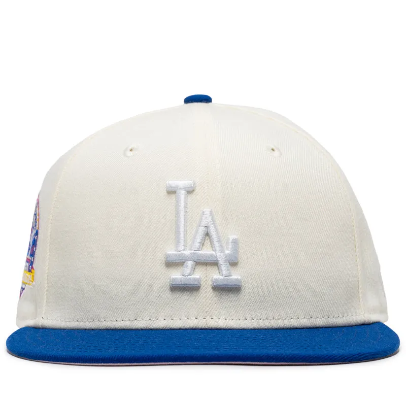 New Era x Politics Los Angeles Dodgers 59FIFTY Fitted - Chrome/Royal