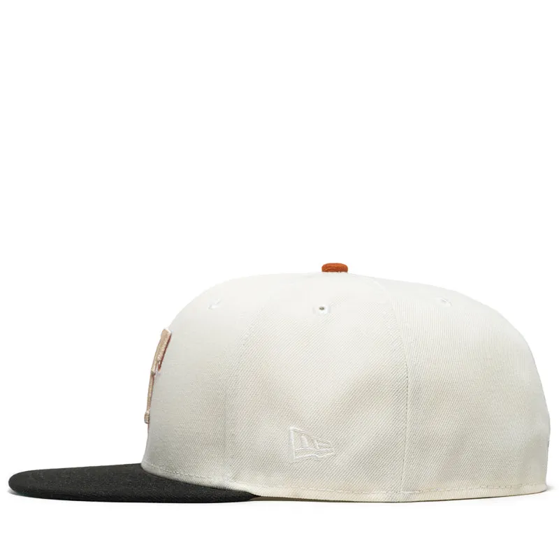 New Era x Politics Texas Rangers 59FIFTY Fitted Hat - Chrome/Black