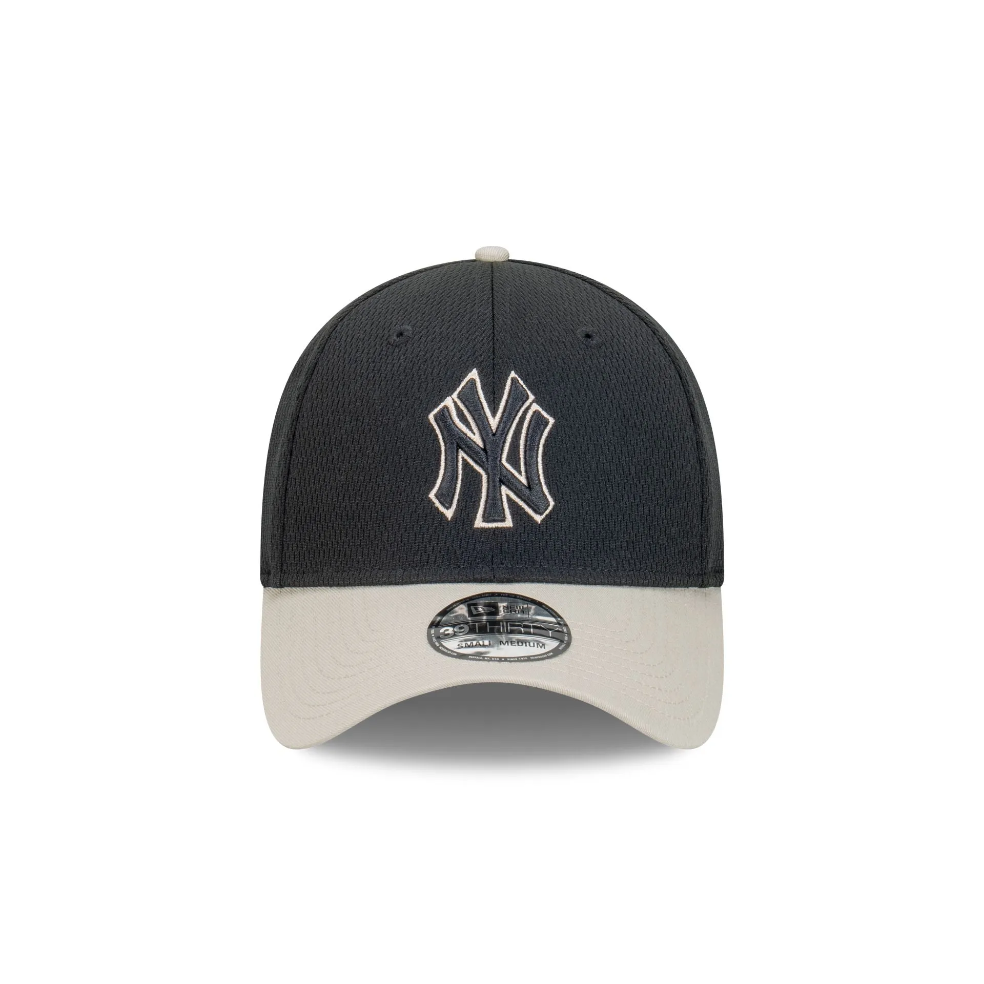 New York Yankees Stone Dashmark Black Two-Tone 39THIRTY Fitted