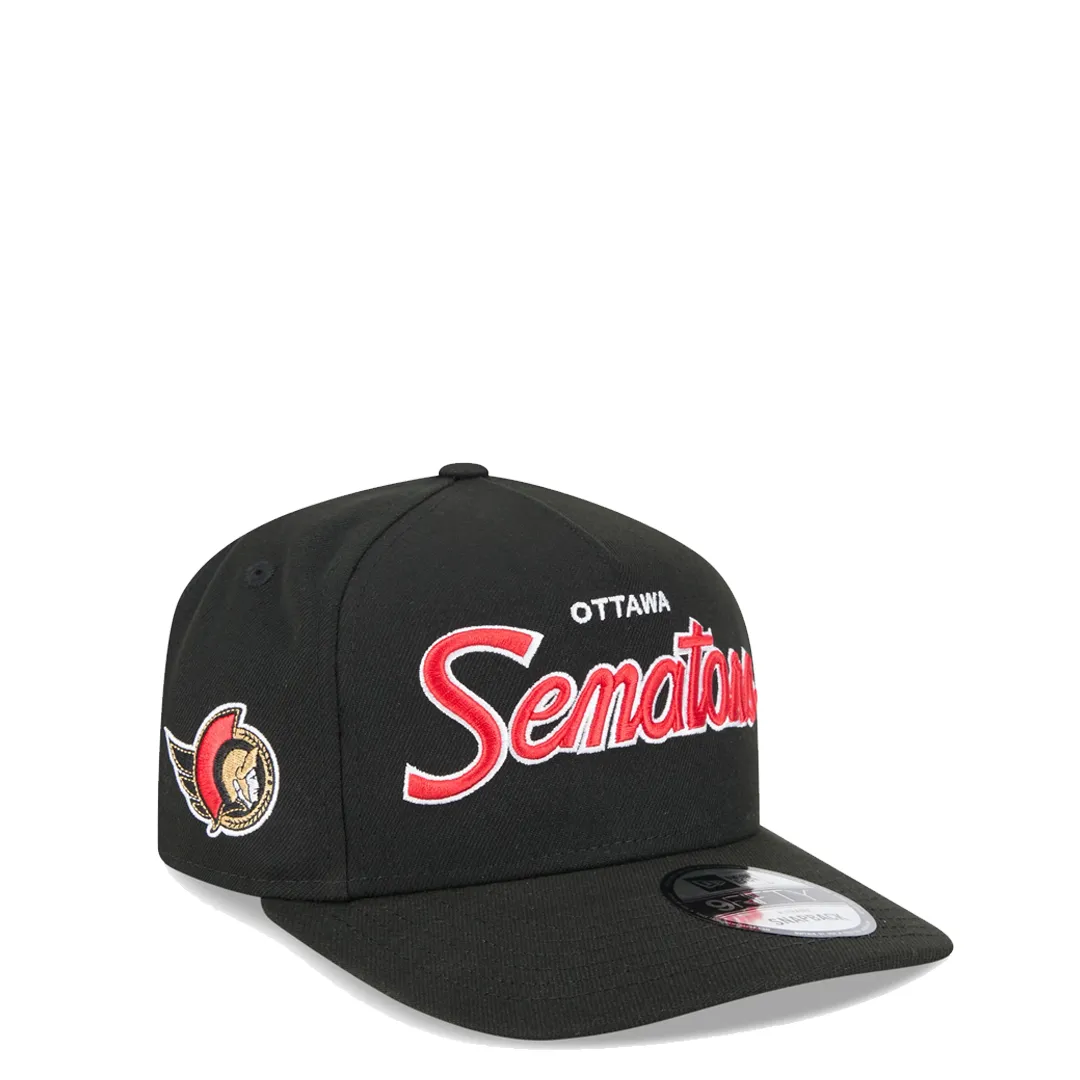 OTTAWA SENATORS NHL 9FIFTY SCRIPT A-FRAME SNAPBACK