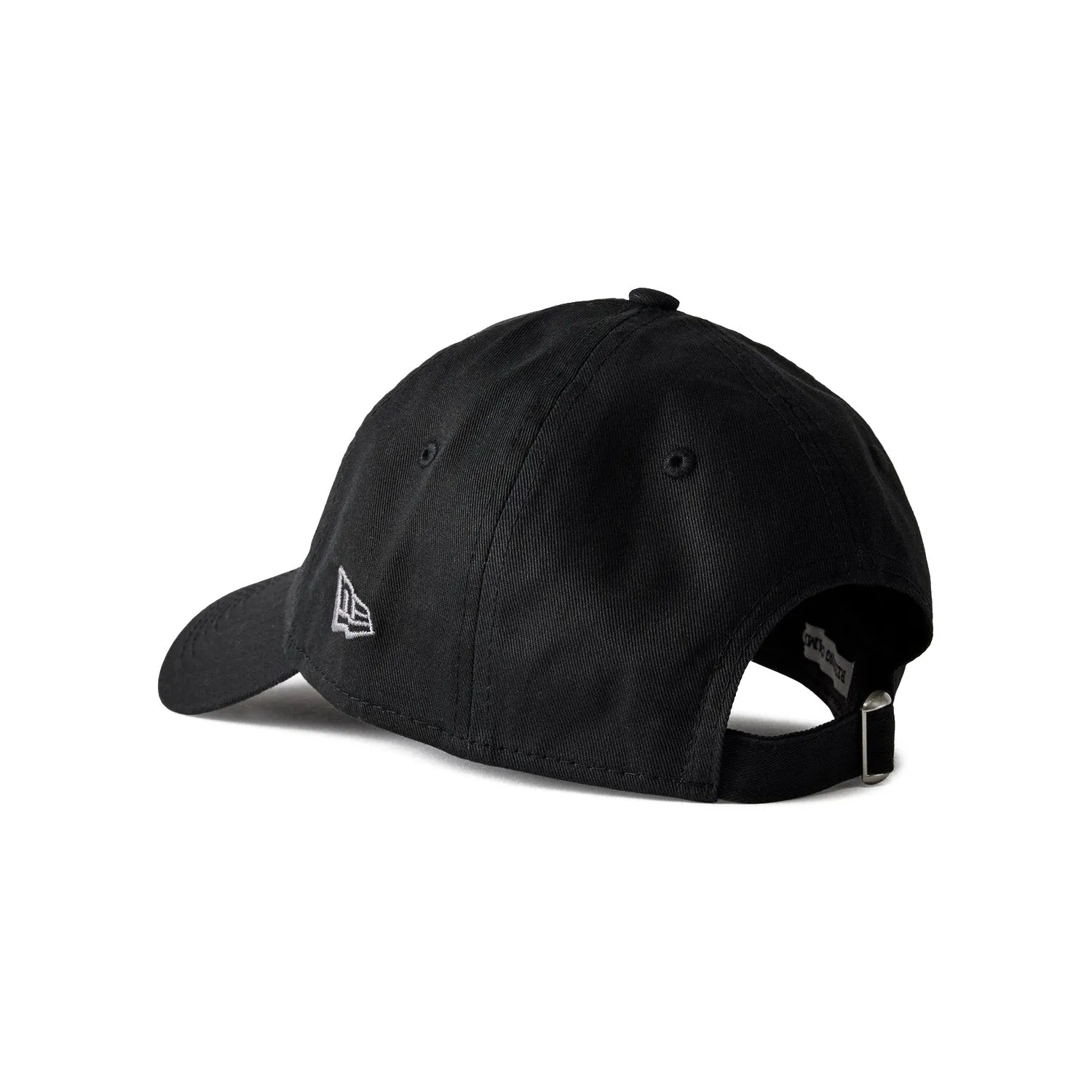 Reigning Champ Men Woven New Era 9Twenty Crest Logo Cap Black Charcoal
