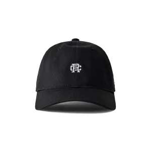 Reigning Champ Men Woven New Era 9Twenty Mini Monogram Cap Black