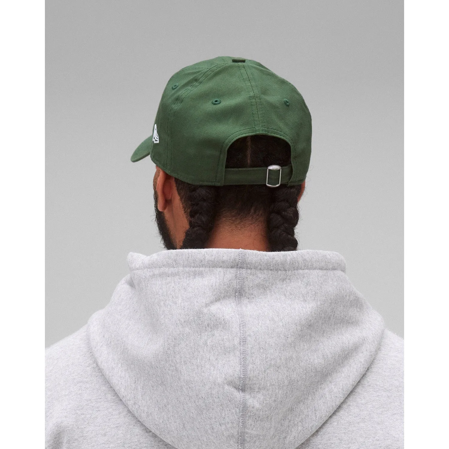 Reigning Champ Men Woven New Era 9Twenty Mini Monogram Cap British Racing Green