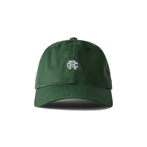 Reigning Champ Men Woven New Era 9Twenty Mini Monogram Cap British Racing Green
