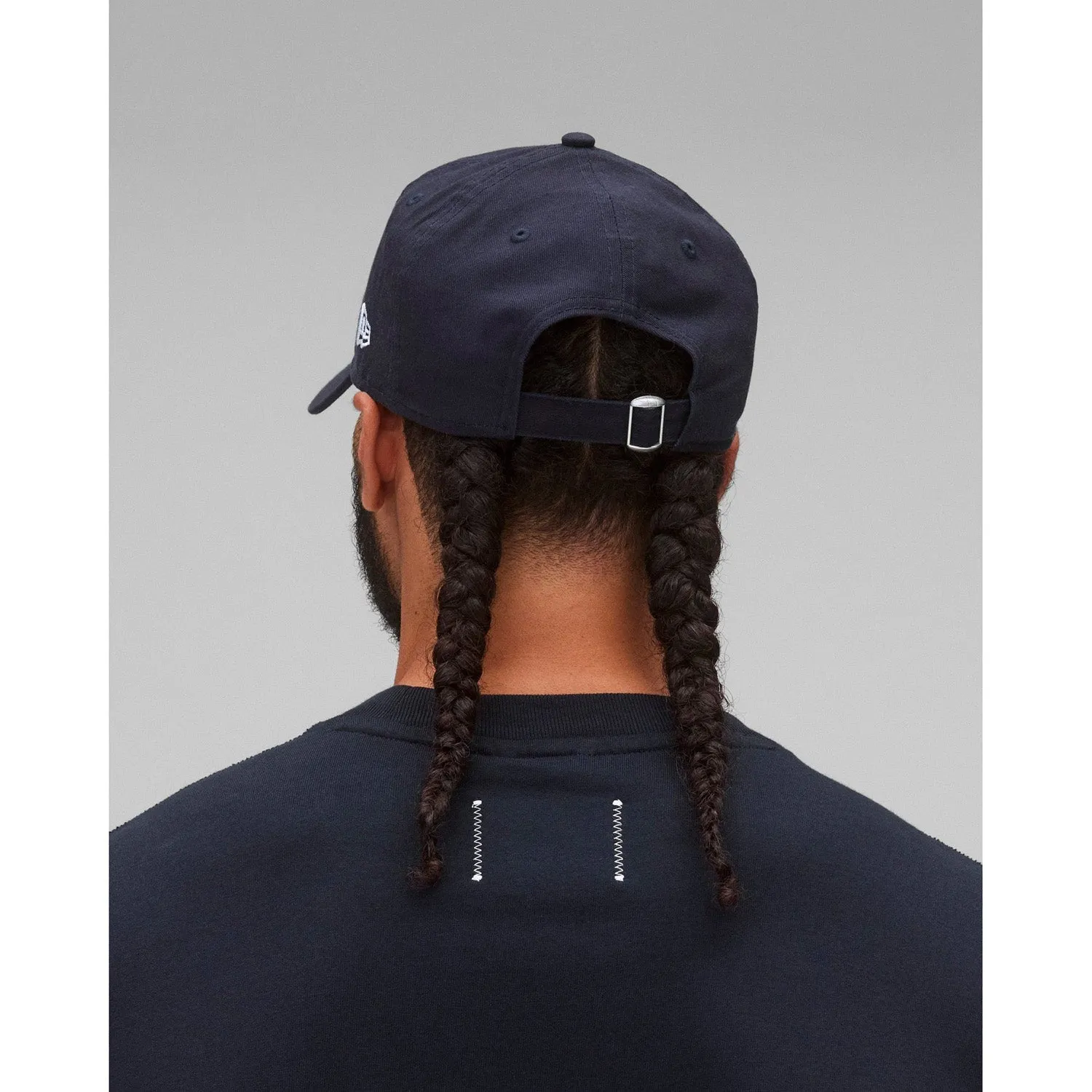 Reigning Champ Men Woven New Era 9Twenty Mini Monogram Cap Navy