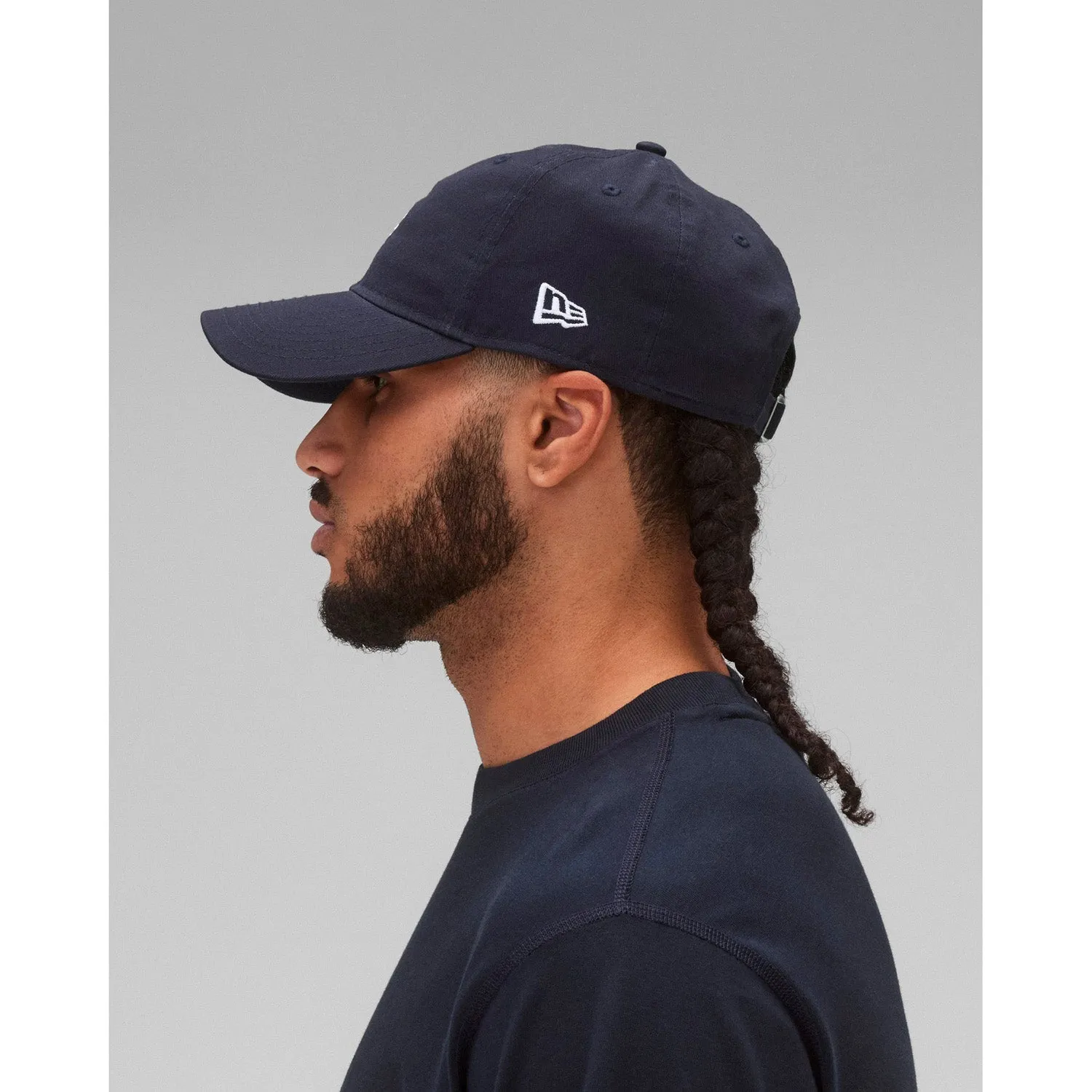 Reigning Champ Men Woven New Era 9Twenty Mini Monogram Cap Navy